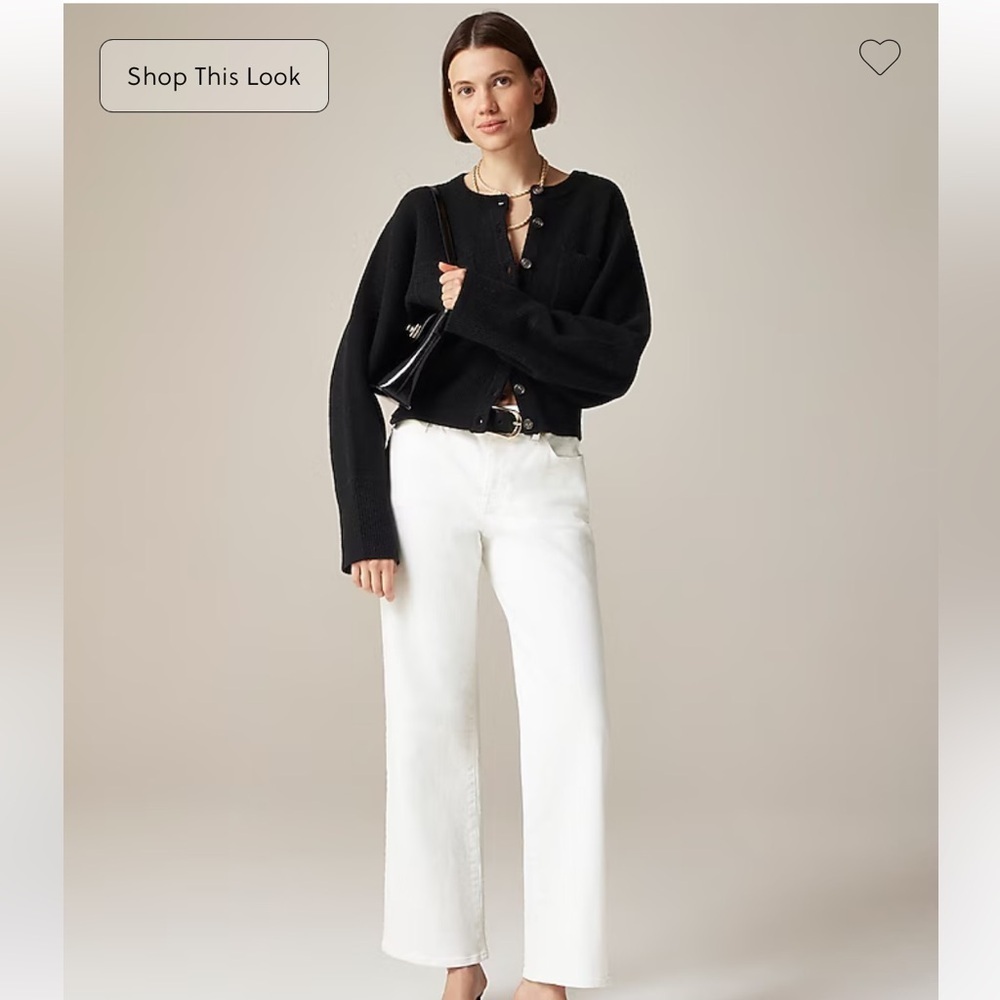 J.Crew Tall lower-rise full-length slim-wide jean size tall 30